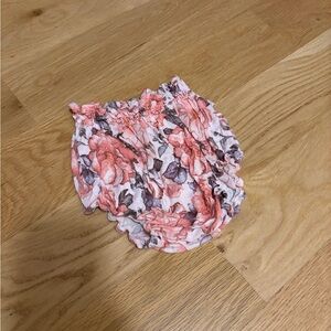 Posh Peanut Pink Floral Ruffle Bloomers